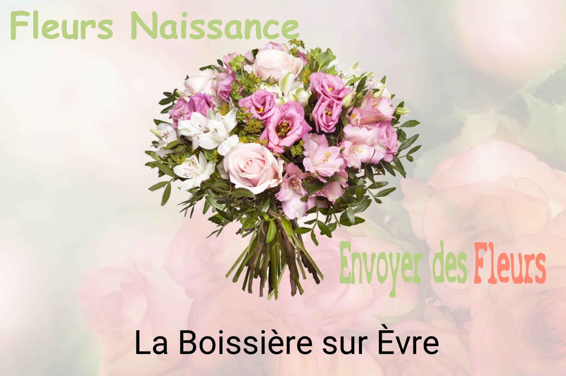 Bouquet de fleurs de naissance livré à La Boissière-sur-Èvre